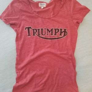 Lucky Brand Triumph Motorcycles Tee